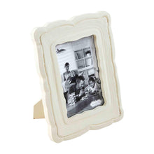Load image into Gallery viewer, Cream Scalloped Picture Frame
