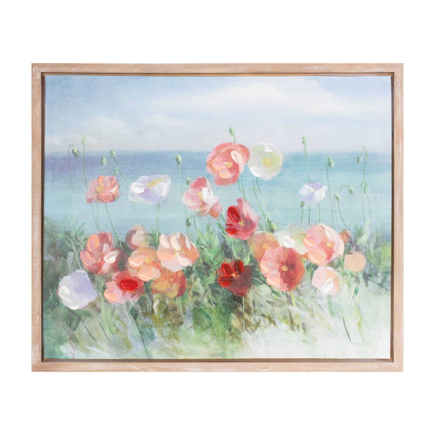 Watercolor Coastal Poppies