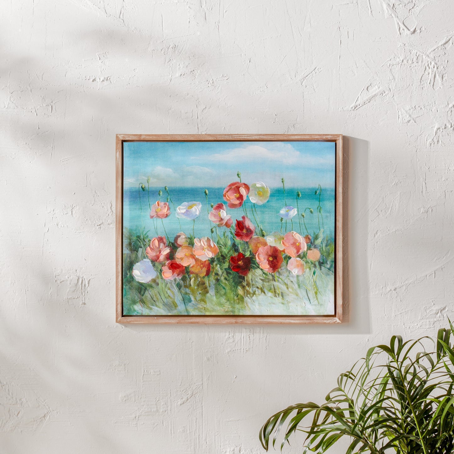 Watercolor Coastal Poppies