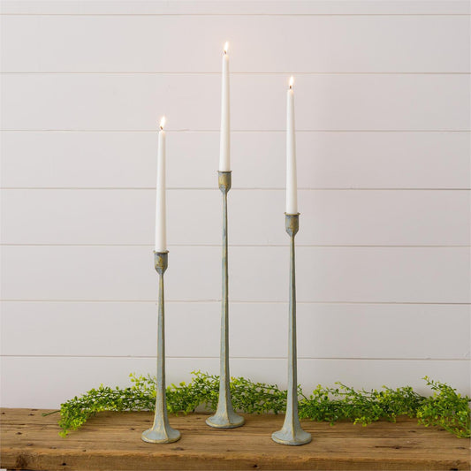 Verde Green Candle Holder