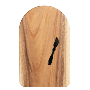 Arch Wood Board & Knife
