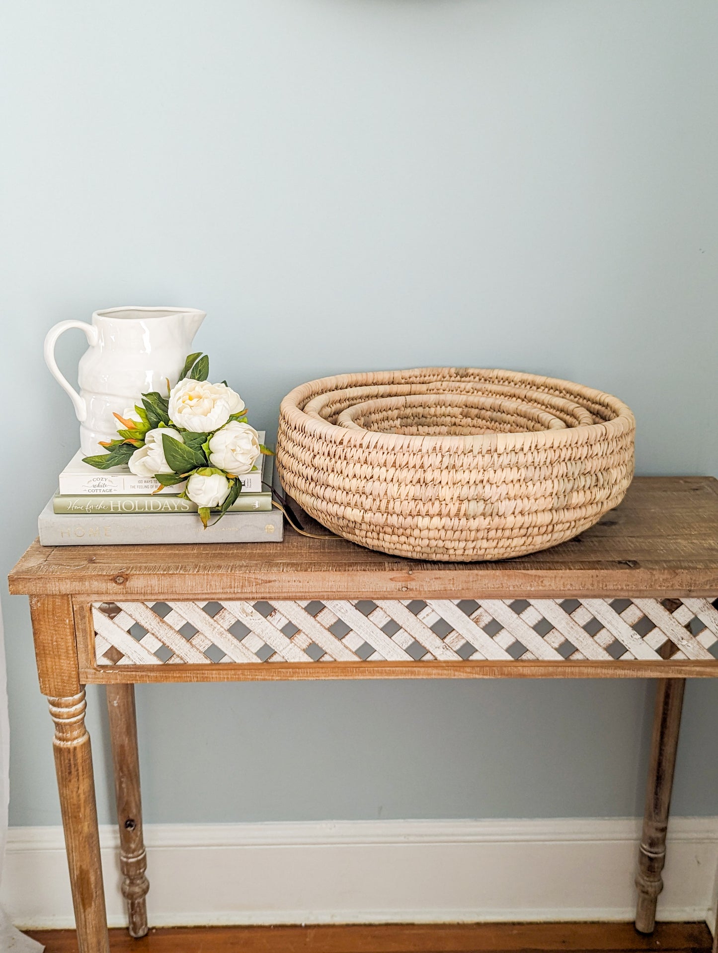 Grass & Leaf Basket