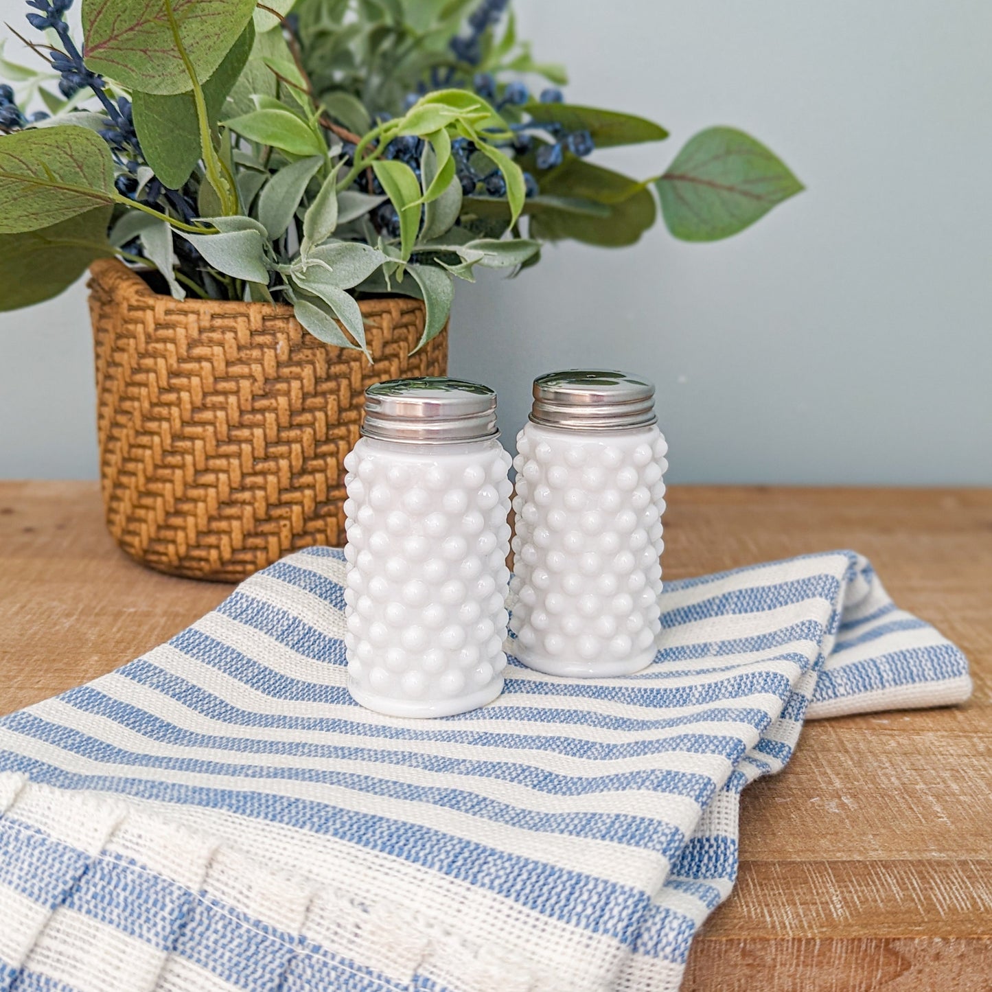 Dotted Salt & Pepper Shakers