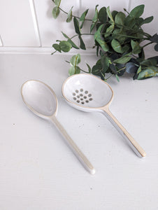 Glazed Strainer Spoon