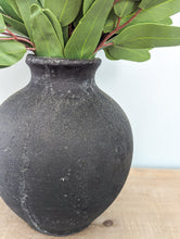 Load image into Gallery viewer, Black Crackled Vase
