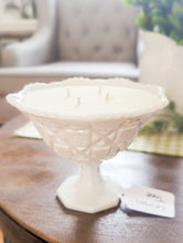 Load image into Gallery viewer, Vintage Vessel Candle - Milk Glass
