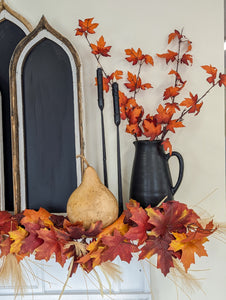 Faux Maple Garland