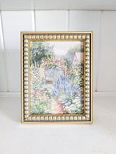 Load image into Gallery viewer, Framed Watercolor French Garden
