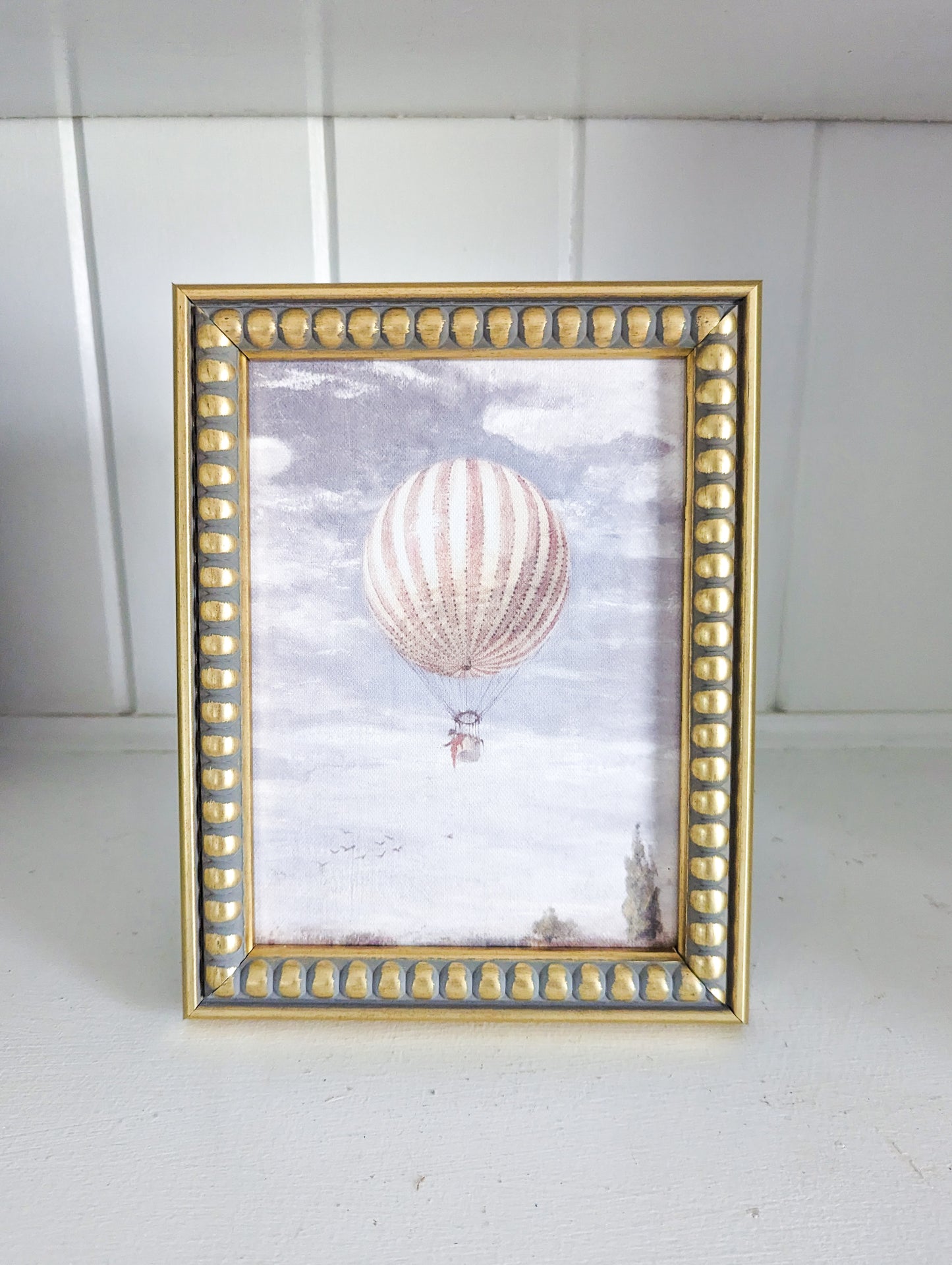 Framed Air Balloon Landscape