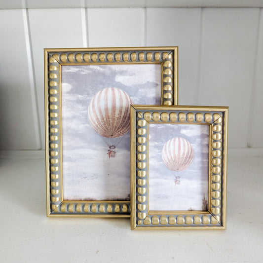 Framed Air Balloon Landscape