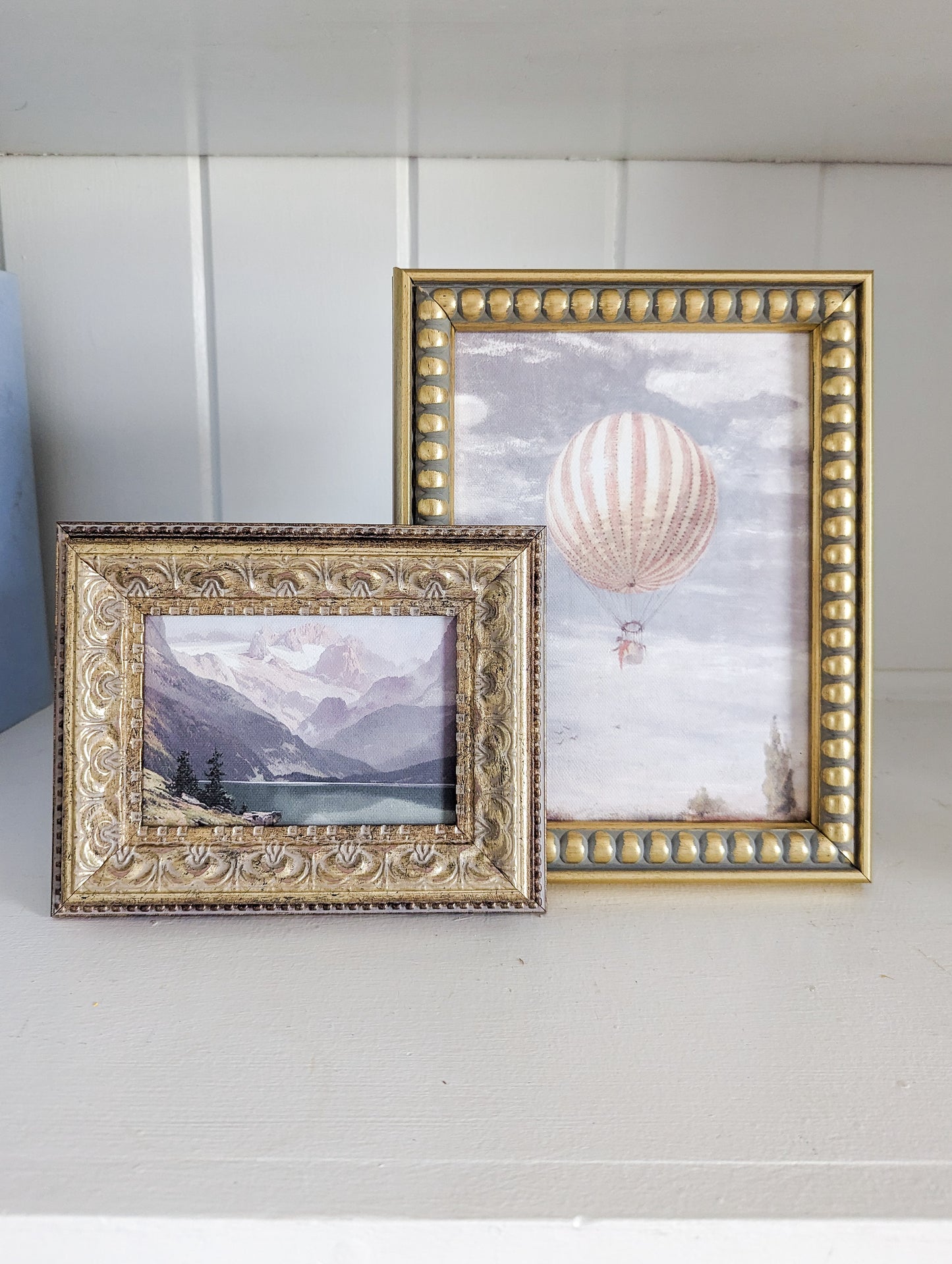 Framed Air Balloon Landscape