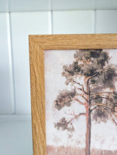 Load image into Gallery viewer, Framed Wood Forest Landscape
