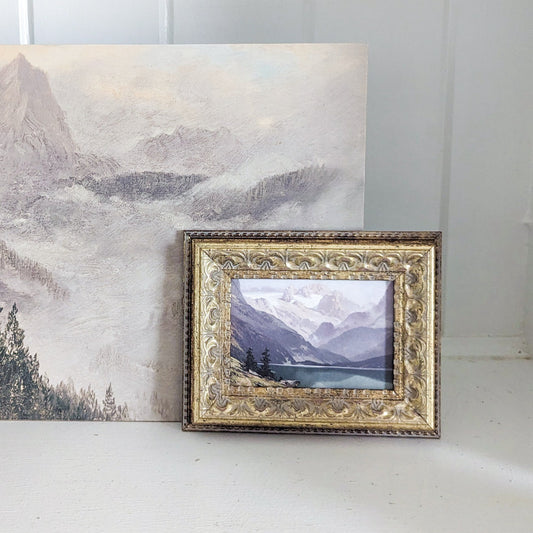 Framed Lakeside Landscape