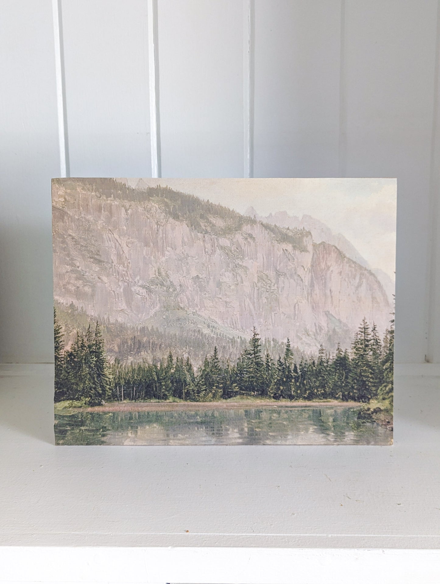 Watercolor Mountain Portrait Artisan Board