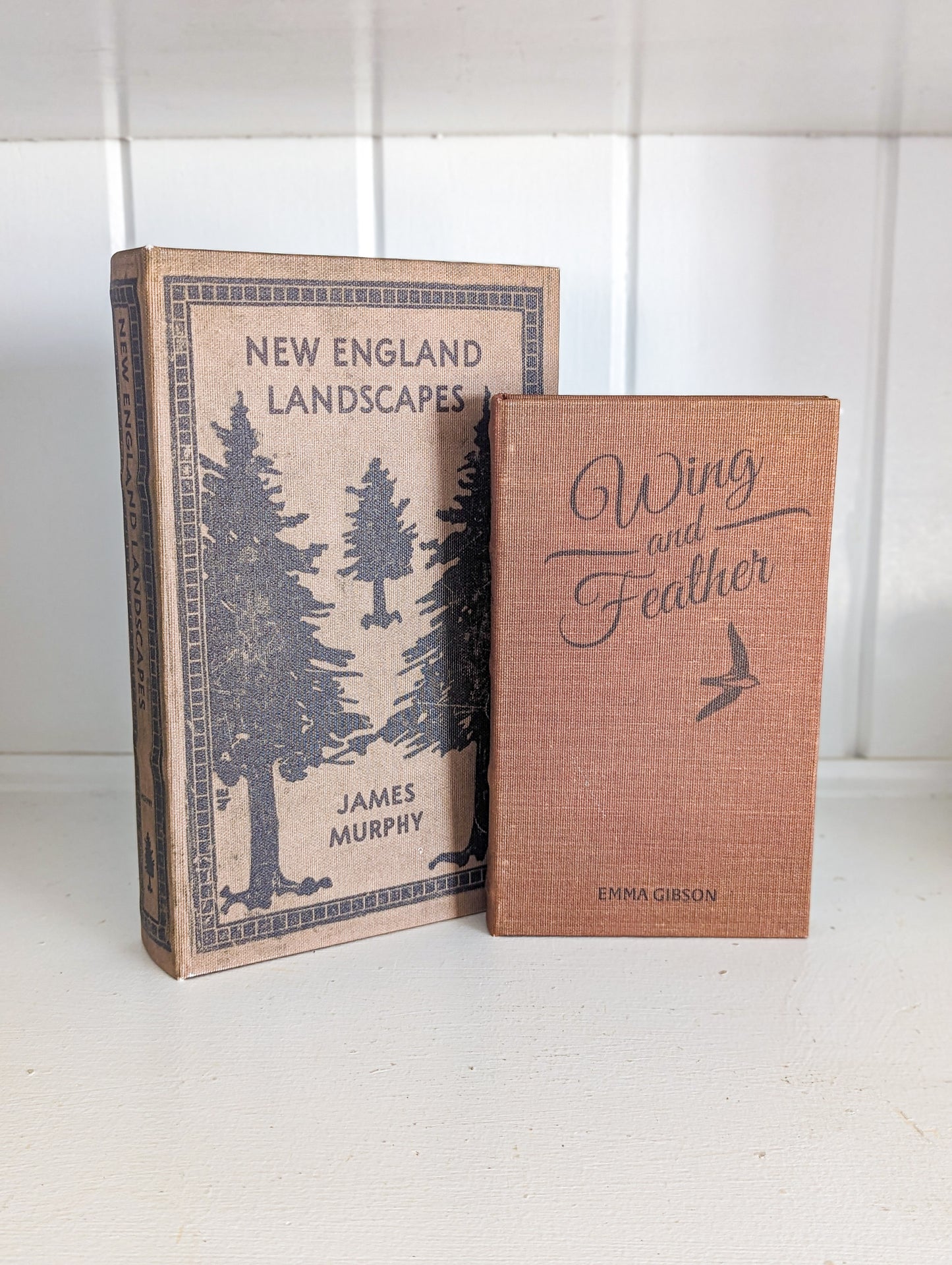 New England Faux Book Set