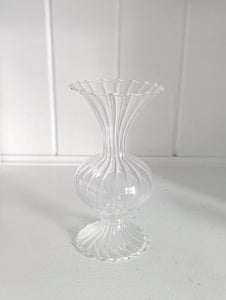 Flared Glass Vase