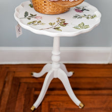 Load image into Gallery viewer, Repurposed Pie Crust Side Table

