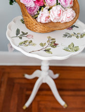 Load image into Gallery viewer, Repurposed Pie Crust Side Table
