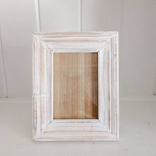 Load image into Gallery viewer, White Washed Picture Frame
