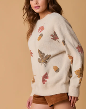 Load image into Gallery viewer, Fall Leaves &amp; Acorn Sweater
