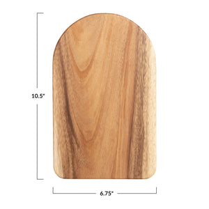 Arch Wood Board & Knife