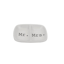 Load image into Gallery viewer, Mr. &amp; Mrs. Ring Holder
