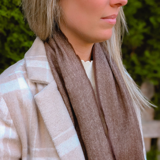 Herringbone "Soft as Cashmere" Scarf