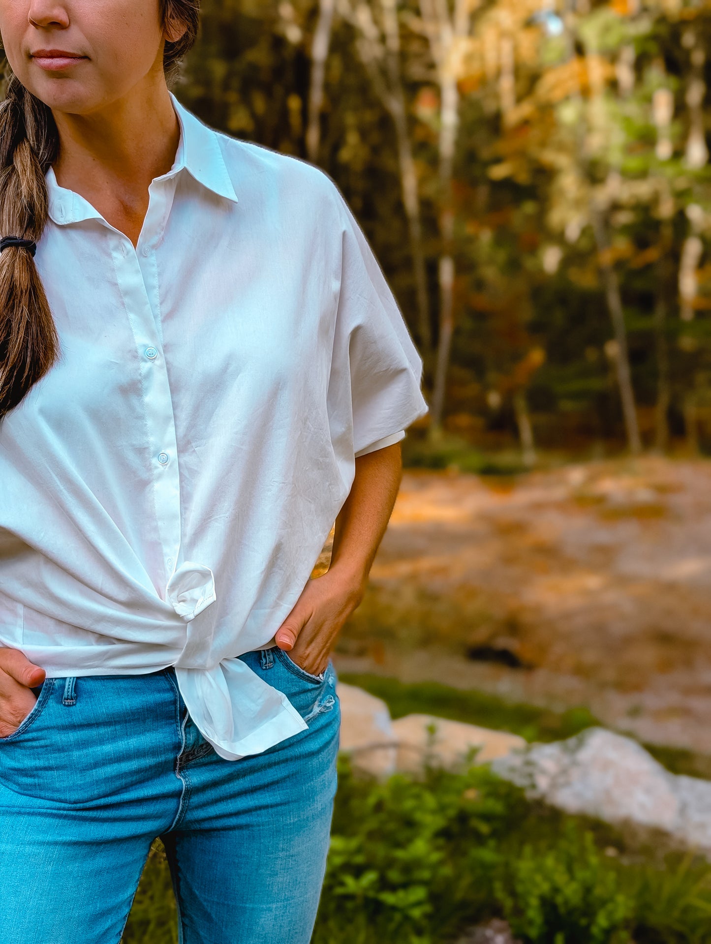 Oversized Button Up